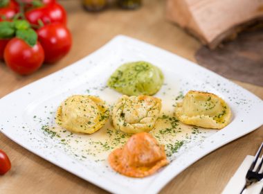 Gemischter Nudelteller